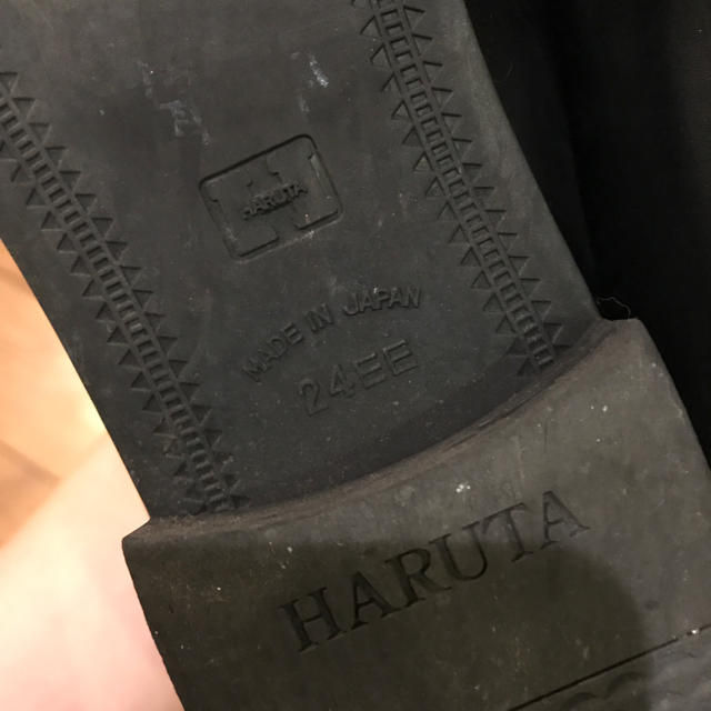 HARUTA(ハルタ)の【美品】24EE HARUTA 黒ローファー  レディースの靴/シューズ(ローファー/革靴)の商品写真