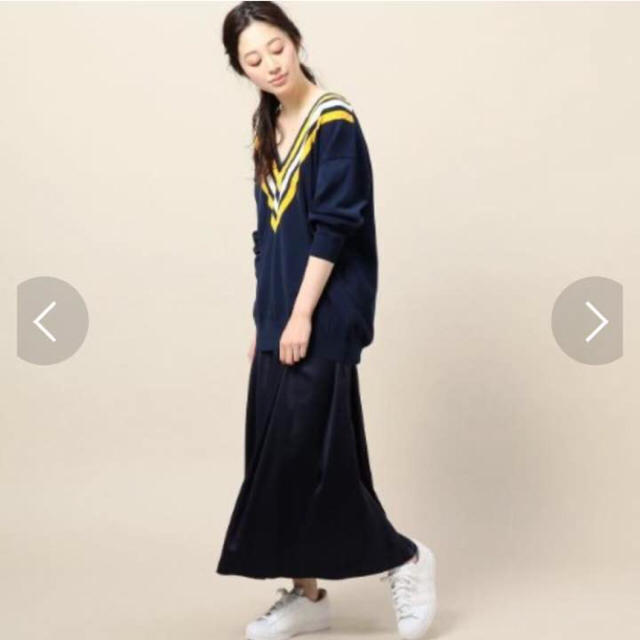 BEAUTY&YOUTH UNITED ARROWS(ビューティアンドユースユナイテッドアローズ)の未使用☆サテン タック ロング スカート レディースのスカート(ロングスカート)の商品写真