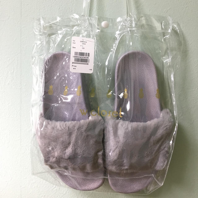 w closet(ダブルクローゼット)のW closet ファーサンダル♡ レディースの靴/シューズ(サンダル)の商品写真