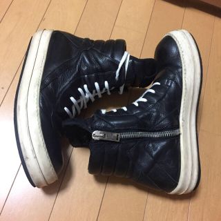 リックオウエンス(Rick Owens)のリックオウエンス ジオバスケット スニーカー 42(スニーカー)