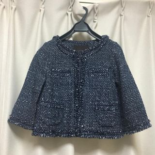 ジュエルチェンジズ(Jewel Changes)の大量出品中♡様＊ジュエルチェンジズ☆ツイードジャケット(ノーカラージャケット)