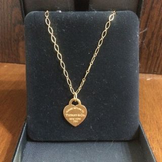 Tiffany & Co. - ティファニオーバルリンクチェーン 41センチ PGの