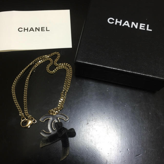 CHANEL♡リボンネックレス