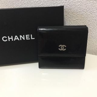 シャネル(CHANEL)の専用【正規品】シャネル 二つ折り財布 ♡ エナメル(財布)