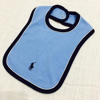 ラルフローレン(Ralph Lauren)のラルフローレン 新品 スタイ ブルー(ベビースタイ/よだれかけ)