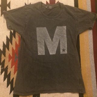 エム(M)のM ロゴTシャツ UVERworld TAKUYA∞さん木村拓哉さん愛用ブランド(Tシャツ/カットソー(半袖/袖なし))