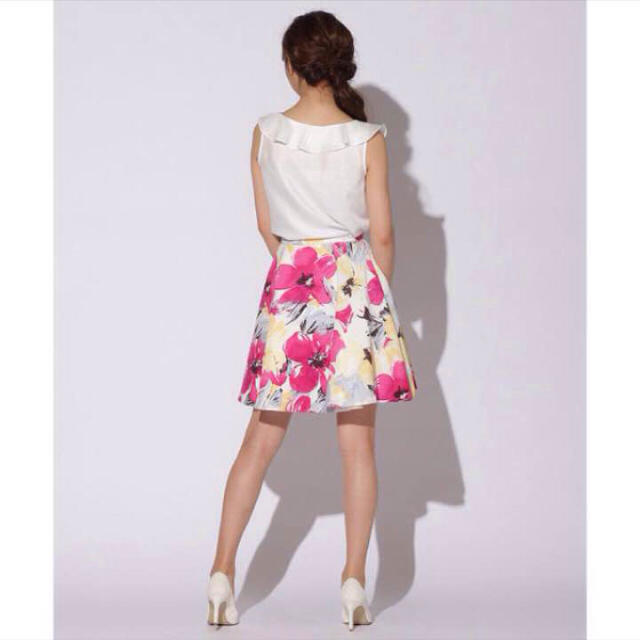 And Couture(アンドクチュール)の♡アンドクチュール♡ リゾートフラワーフレアスカート 50㎝丈 レディースのスカート(ミニスカート)の商品写真