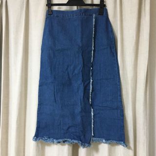 スローブイエナ(SLOBE IENA)の【専用】9/8まで♡♡SLOBE IENA ラップデニムスカート(ロングスカート)