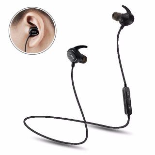Bluetooth イヤホン QCY QY19 正規品 箱有 黒色 返品OK(ヘッドフォン/イヤフォン)