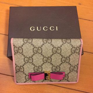 グッチ(Gucci)のあんにん様専用✨超美品✨  グッチGGスプリームパスケース(名刺入れ/定期入れ)