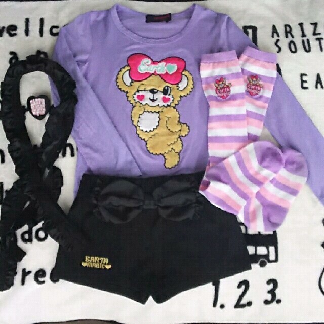 EARTHMAGIC(アースマジック)の専用♡ キッズ/ベビー/マタニティのキッズ服女の子用(90cm~)(その他)の商品写真