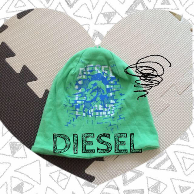 DIESEL(ディーゼル)のDIESEL帽子♡ キッズ/ベビー/マタニティのキッズ/ベビー/マタニティ その他(その他)の商品写真