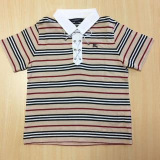 バーバリー(BURBERRY)のバーバリー ノバボーダーポロ120(Tシャツ/カットソー)