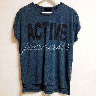 ジーナシス(JEANASIS)のACTIVE big T(Tシャツ(半袖/袖なし))