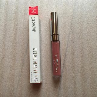 カラーポップ(colourpop)のウルトラマットなリップグロスです箱付きです(リップグロス)