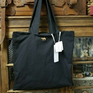 ミナペルホネン(mina perhonen)のimさま専用 tube bag ブラック 未使用(トートバッグ)