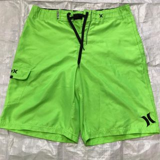 ハーレー(Hurley)のhurley ハーレー サーフパンツ 蛍光グリーン(水着)