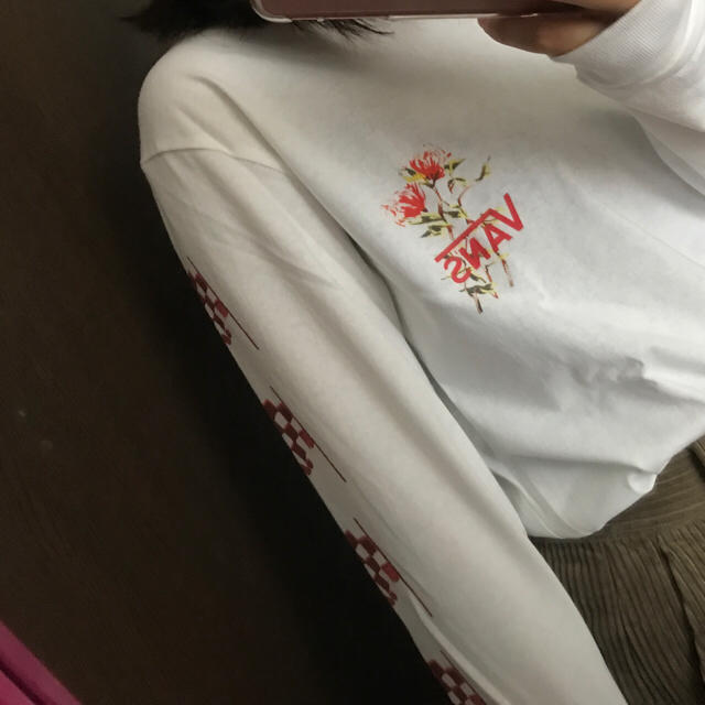 Kastane(カスタネ)のkastane×vans / ロングTシャツ レディースのトップス(Tシャツ(長袖/七分))の商品写真