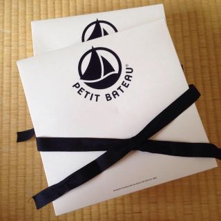 プチバトー(PETIT BATEAU)のプチバトー 空箱 プレゼント(ラッピング/包装)