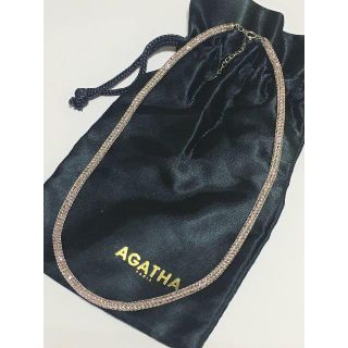 アガタ(AGATHA)の☆未使用品☆AGATHA１８金ホワイトゴールドチョーカー(ネックレス)