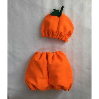 ハロウィン☆かぼちゃの衣装 80(衣装)