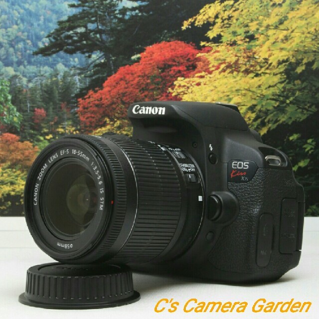 人気No.1 Canon - X7i Kiss 高性能レンズ＆アングル自在のハイスペック機♪Canon デジタル一眼