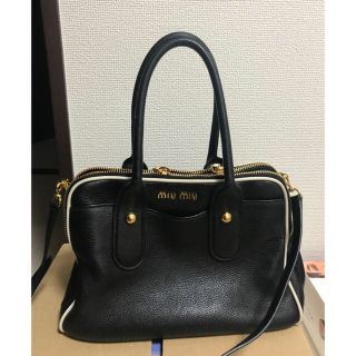 ミュウミュウ(miumiu)のmiumiu3way本革バッグmm6MAXMARAtogaプラダ(ハンドバッグ)