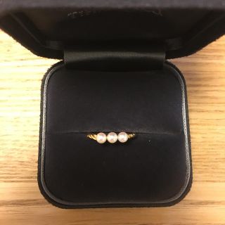 ミキモト(MIKIMOTO)のMIKIMOTO ミキモト パールリング 11号(リング(指輪))