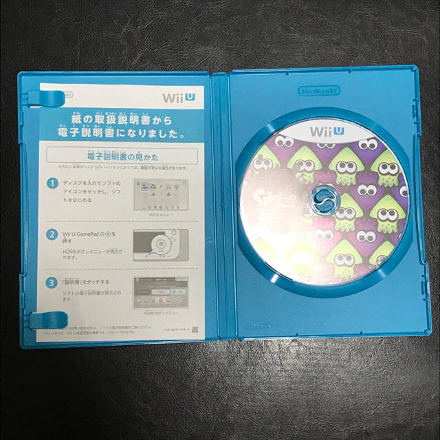 Wii U(ウィーユー)の送料込 スプラトゥーン Wii Uソフト エンタメ/ホビーのゲームソフト/ゲーム機本体(家庭用ゲームソフト)の商品写真