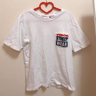 ヴィジョン ストリート ウェア(VISION STREET WEAR)のVISIONSTREETWEAR ロゴ半袖Tシャツ 白(Tシャツ/カットソー(半袖/袖なし))