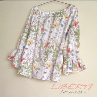 レディースオーダー受付中◇LIBERTYリバティ スモックブラウス イルマ／ハンドメイド