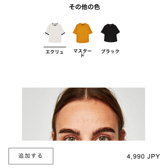 ZARA(ザラ)のZARA ザラ 2017 秋冬新作 半袖セーター レディースのトップス(ニット/セーター)の商品写真