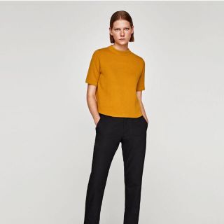 ザラ(ZARA)のZARA ザラ 2017 秋冬新作 半袖セーター(ニット/セーター)