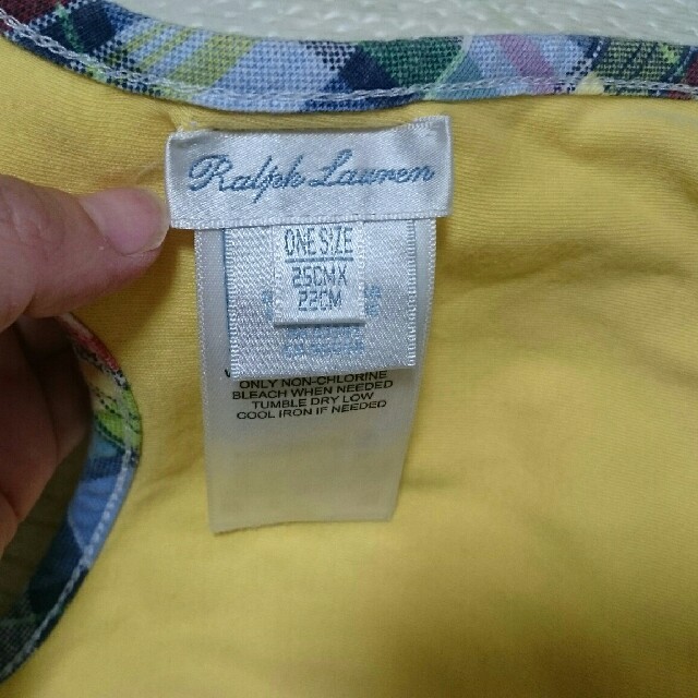 Ralph Lauren(ラルフローレン)のラルフローレン スタイ 中古 キッズ/ベビー/マタニティのこども用ファッション小物(ベビースタイ/よだれかけ)の商品写真