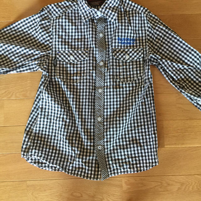 bluecross(ブルークロス)のブルークロス 長袖 シャツ 160 キッズ/ベビー/マタニティのキッズ服男の子用(90cm~)(ブラウス)の商品写真