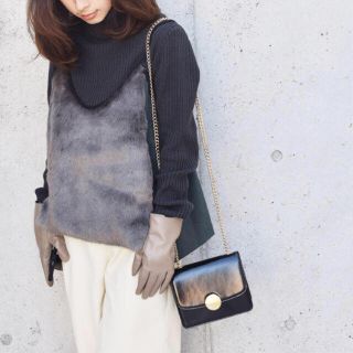 アメリヴィンテージ(Ameri VINTAGE)のAmeri vintage ★fur bustier (キャミソール)