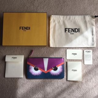 FENDI モンスター クラッチバッグ ポーチ 長財布  フェンディ