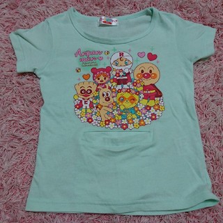 アンパンマン　キャラパペット　Tシャツ　100センチ(Tシャツ/カットソー)