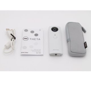 リコー(RICOH)のリコー THETA  M ホワイト(コンパクトデジタルカメラ)