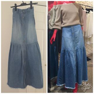 ダブルスタンダードクロージング(DOUBLE STANDARD CLOTHING)のもかちゃん様専用♡ダブスタのデニムロングスカート(ロングスカート)