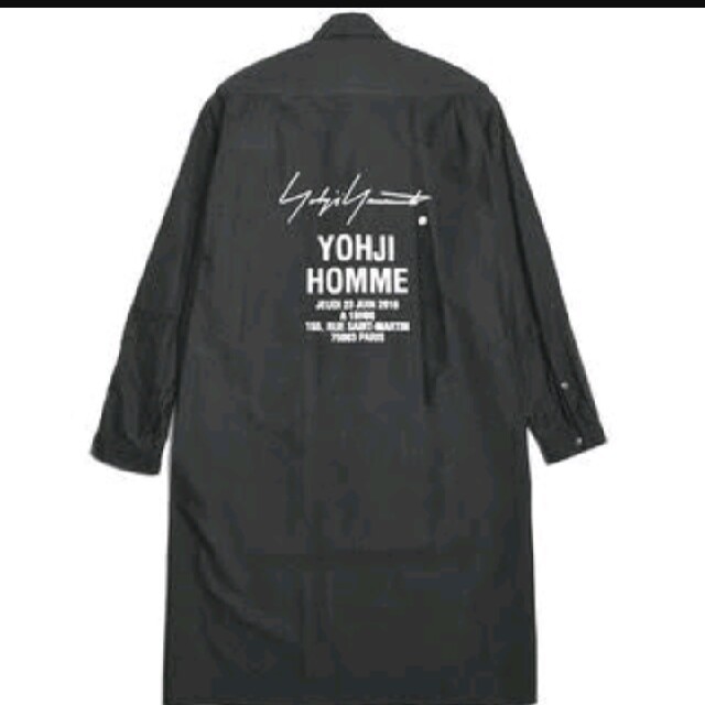 Yohji Yamamoto(ヨウジヤマモト)のYohji Yamamoto ヨウジヤマモト スタッフコート スタッフシャツ メンズのジャケット/アウター(フライトジャケット)の商品写真