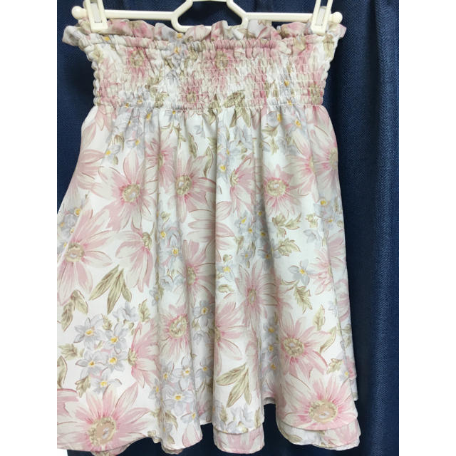 LIZ LISA(リズリサ)のLIZ LISA 花柄ピンクスカート レディースのスカート(ミニスカート)の商品写真