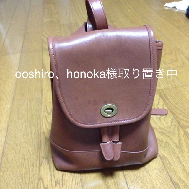 COACH(コーチ)のCOACH リュック 取り置き中 レディースのバッグ(リュック/バックパック)の商品写真