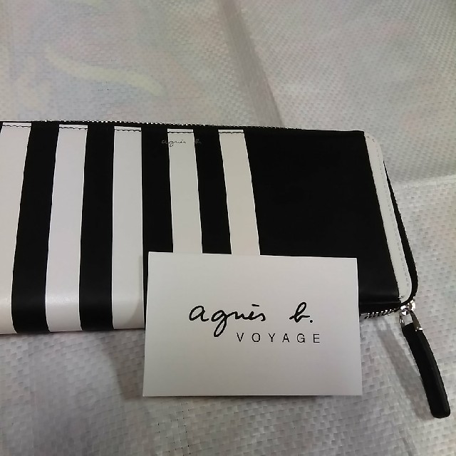 agnes b.(アニエスベー)のアニエスベー　長財布　新品　黒 レディースのファッション小物(財布)の商品写真