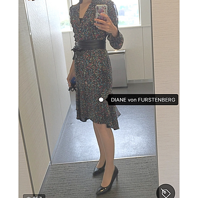DVF Catherine Dress 2015 FW