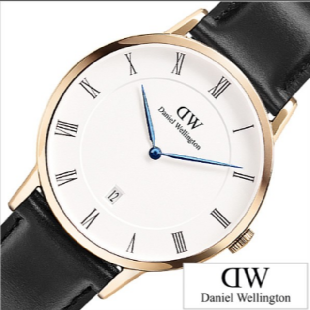 Daniel Wellington(ダニエルウェリントン)の1131DW ダニエルウェリントン 34mm シェフィールド ローズゴールド レディースのファッション小物(腕時計)の商品写真