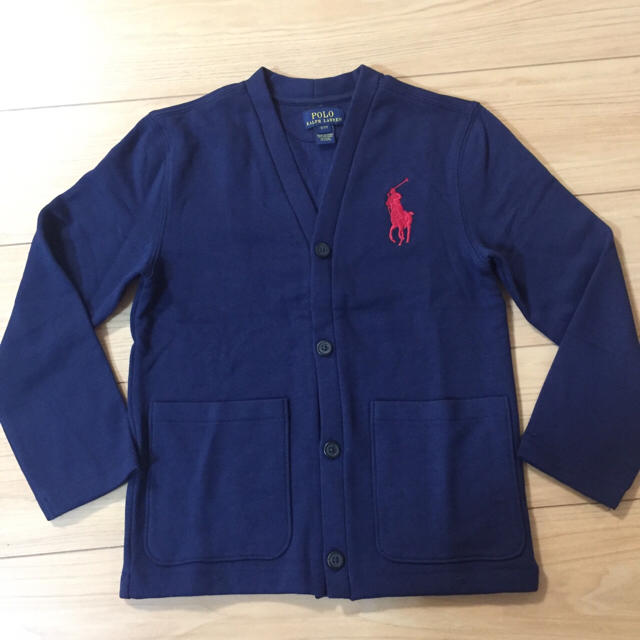 Ralph Lauren(ラルフローレン)の新品 3T/100cm 裏起毛カーディガン ラルフローレン キッズ/ベビー/マタニティのキッズ服男の子用(90cm~)(ジャケット/上着)の商品写真