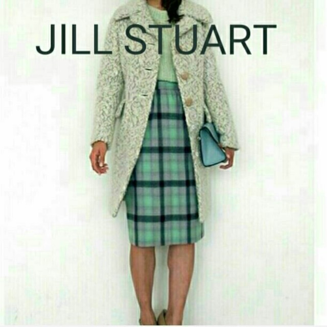 JILLSTUART(ジルスチュアート)の◆◆専用◆◆極極美品❣ジルスチュアート＊ハイウエストチェックスカート＊ミモレ レディースのスカート(ひざ丈スカート)の商品写真