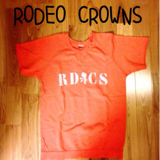ロデオクラウンズ(RODEO CROWNS)のロデオ＊スエットTシャツ(Tシャツ(半袖/袖なし))