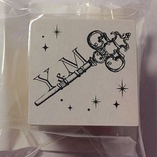 4個セット 未使用 イニシャルスタンプ Y &Ｍ(はんこ)